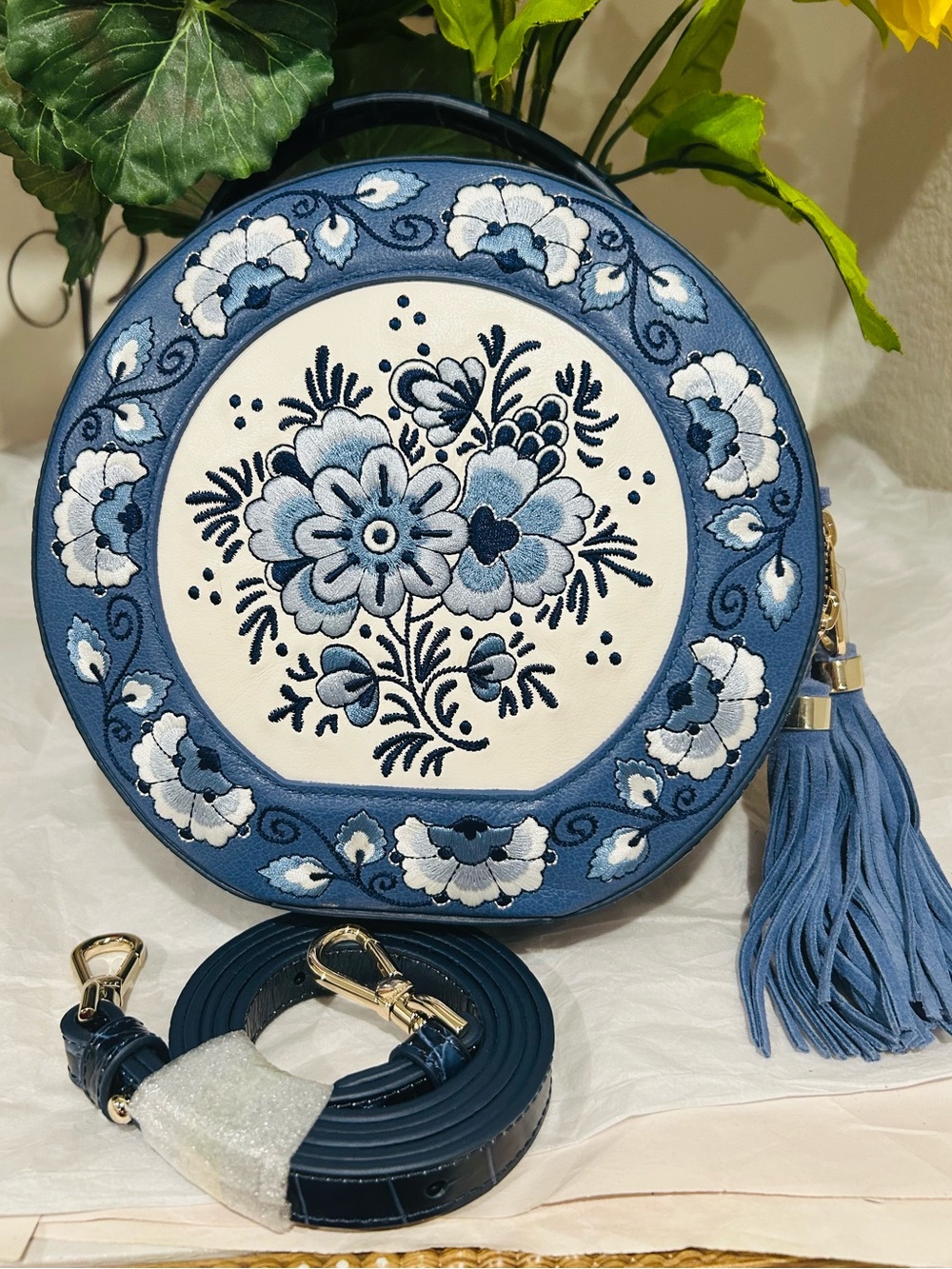 Brahmin Aura Blue Holland Lane